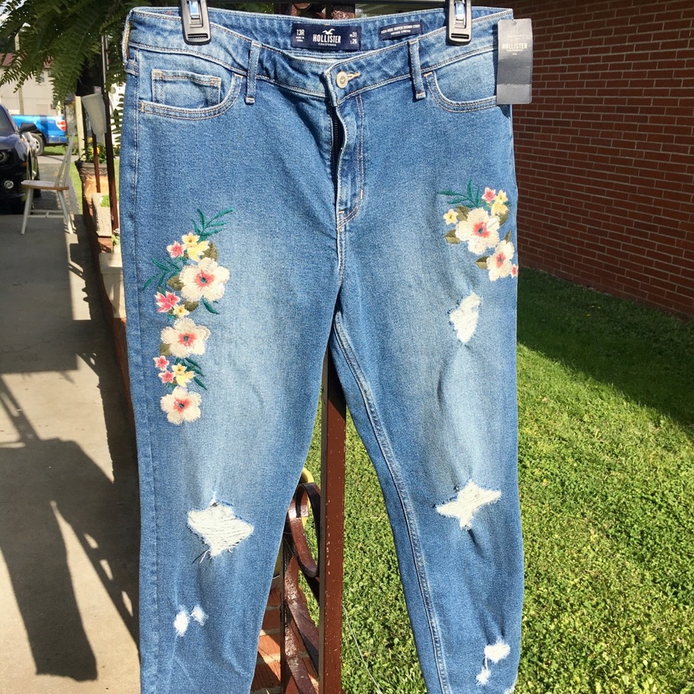Hollister high rise super skinny jeans 13R w31 L26